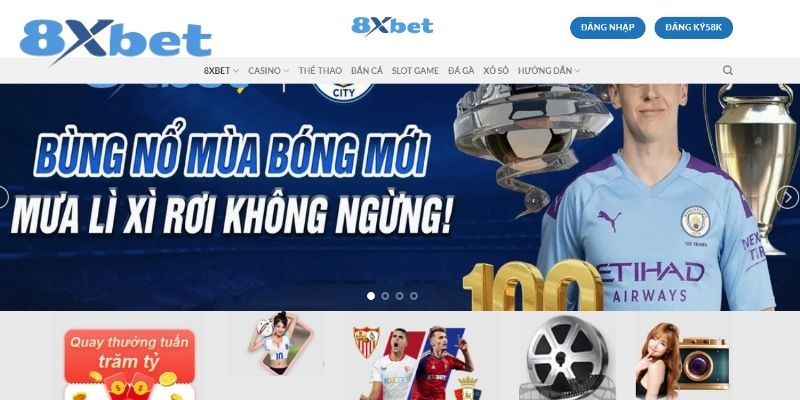 Khám phá toàn diện dịch vụ cá cược hàng đầu của 8XBET